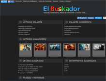 Tablet Screenshot of el-buskador.com